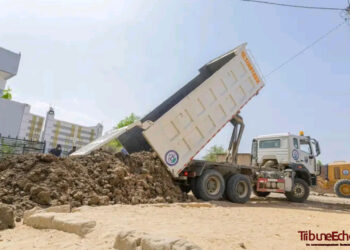 N&rsquo;Djamena : La Mairie Centrale poursuit les travaux de curage et de reprofilage dans le 10e arrondissement