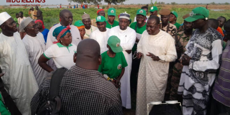 ​Logone Occidental : Le ministre Keda Bala au contact des producteurs à Béria