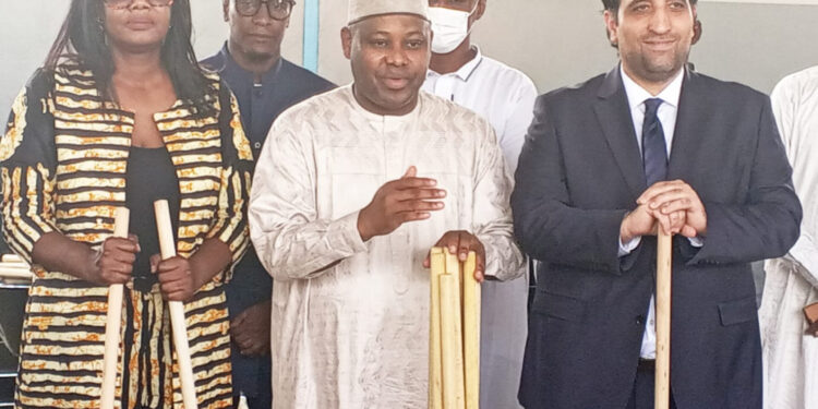 N’Djamena : La Commune Centrale reçoit des kits d&rsquo;assainissement dans le cadre du programme « Zéro déchet »