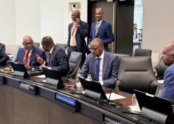 Le Ministre Tahir Hamid Nguilin porte la voix de la CEMAC à Washington