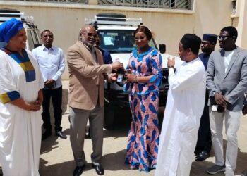Tchad : Deux véhicules offerts au MATUH pour renforcer ses activités sur le terrain