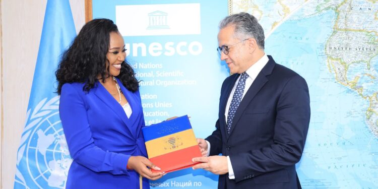 Tchad : Amina Priscille Longoh présente ses lettres de créance à l’UNESCO