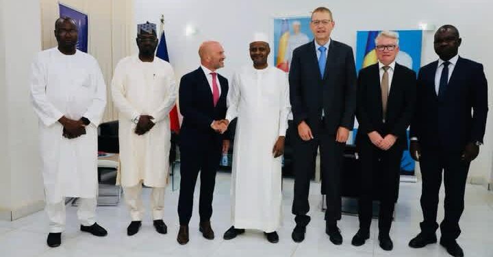 Coopération Tchad-UE : Tahir Hamid Nguilin reçoit le nouveau Chef de Délégation de l’Union Européenne