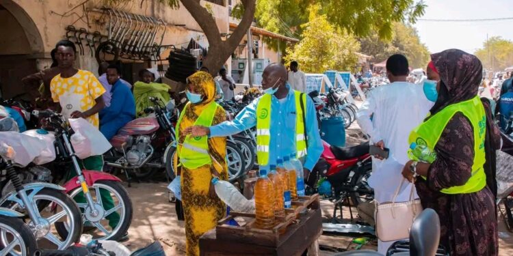 N&rsquo;djamena : La Mairie Centrale intensifie la sensibilisation des commerçants.