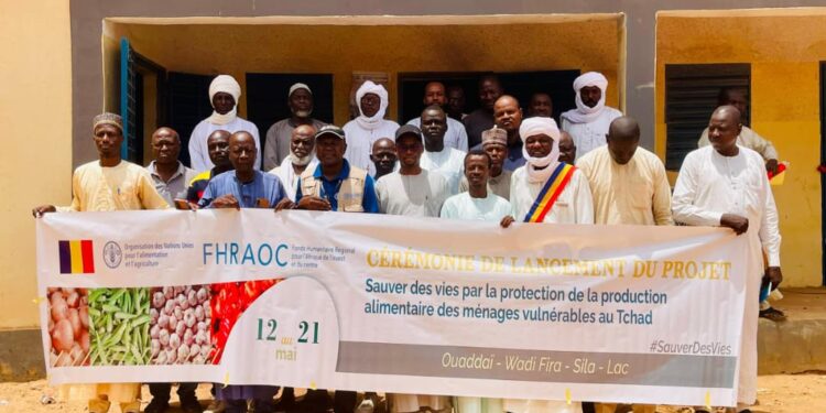 Sila : Lancement du projet « Sauver des vies par la protection de la production alimentaire » à Goz-Beïda