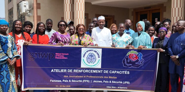 Tchad : Les journalistes outillés sur les agendas « Femmes, Paix et Sécurité » et « Jeunesse, Paix et Sécurité »