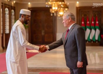 Diplomatie : Le nouveau Ambassadeur du Tchad en Jordanie présente ses lettres de créance