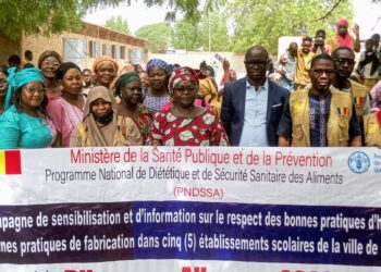 N’Djaména : Sensibilisation à l&rsquo;hygiène alimentaire, le PNDSSA investit l&rsquo;école de Chagoua FDAR