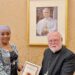 Diplomatie : Mme Amina Priscille Longoh présente les copies figurées de ses lettres de créance au Vatican