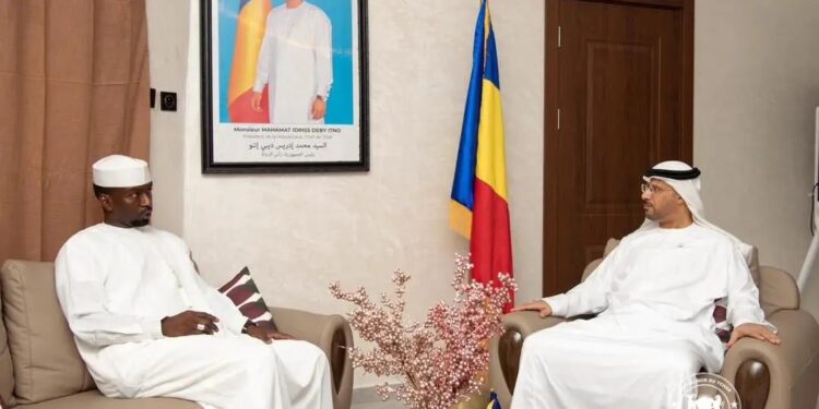 Tchad: Nair Abakar échange avec Rashid Saeed Al-Shamsi sur le renforcement de la coopération sportive et jeunesse entre le Tchad et les Émirats arabes unis.