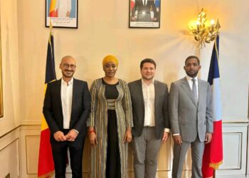 L&rsquo;Ambassadrice du Tchad en France reçoit le DG du cabinet d’expertise comptable CECCA
