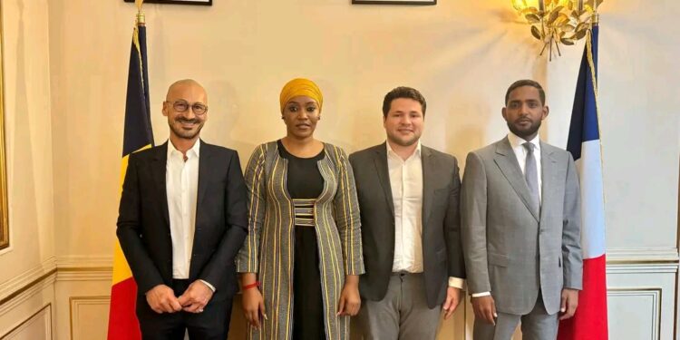 L&rsquo;Ambassadrice du Tchad en France reçoit le DG du cabinet d’expertise comptable CECCA