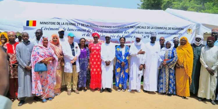 N’djamena : Le Directeur régional de l’OMS visite le centre social n°9