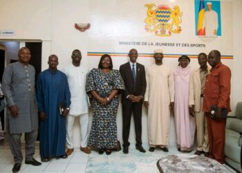 Tchad : Le Ministre des Sports reçoit le Président du COST