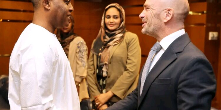 Tchad : Le Ministre des affaires étrangères reçoit l&rsquo;Ambassadeur de l&rsquo;UE