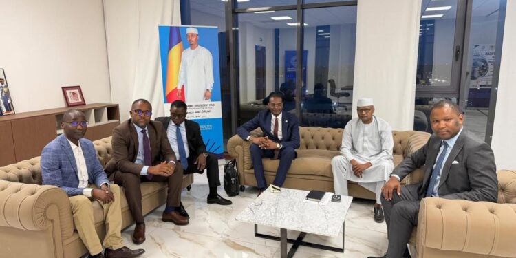 Coopération : Le ministre d&rsquo;Etat Tahir Hamid Nguilin reçoit une délégation d&rsquo;AFREXIMBANK à N&rsquo;Djamena pour concrétiser les engagements de « Tchad Connexion 2030 »