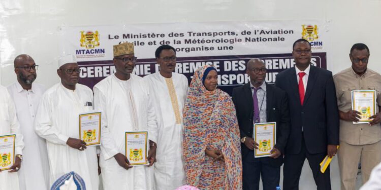 Tchad : Remise des agréments communautaires CEMAC aux transporteurs tchadiens
