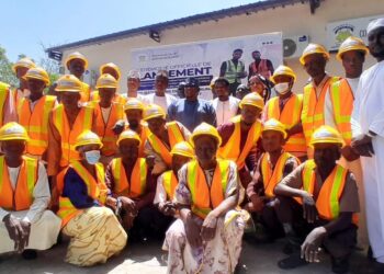 N’Djaména : Le 3ᵉ arrondissement lance le programme « Les Bâtisseurs » pour former les jeunes aux métiers du pavage