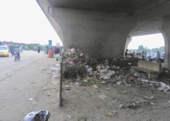 N’Djaména : L&rsquo;incivisme de la population sous les viaducs de la capitale