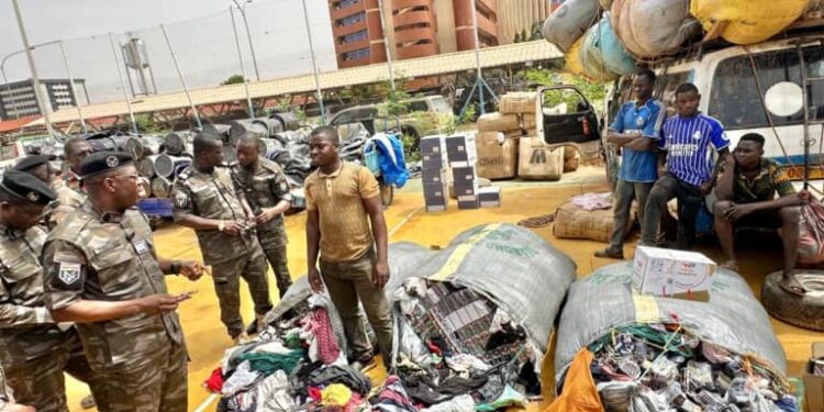 Burkina Faso : Plus de 734 millions FCFA de produits illicites saisis par les Douanes