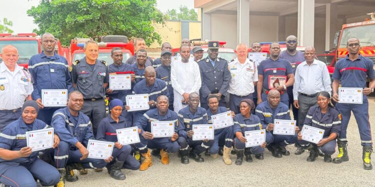 Tchad : Renforcement des compétences des sapeurs -pompiers face aux accidents de la route