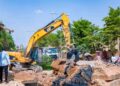 N’Djaména : Reprise des travaux d&rsquo;assainissement sur l&rsquo;avenue Djibrine Kherallah