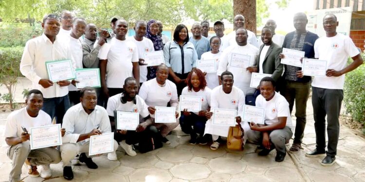 Tchad : Clôture de la formation sur la communication sportive au CEFOD