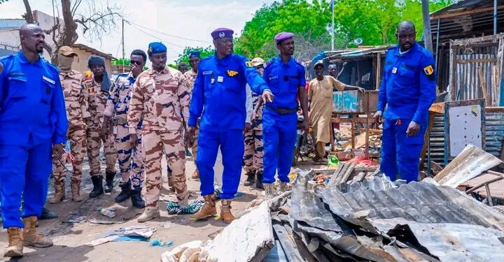N’Djaména : Opération de rétablissement de l&rsquo;ordre public au Marché à Mil