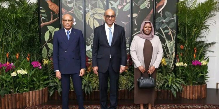 Diplomatie : Présentation des lettres de Créances de L&rsquo;Ambassadeur du Tchad à Singapour