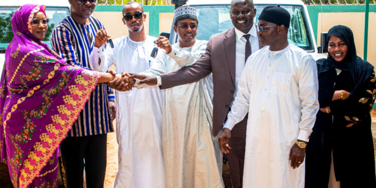 Tchad : La FAO dote l’Agence nationale de la Grande Muraille Verte de nouveaux moyens roulants