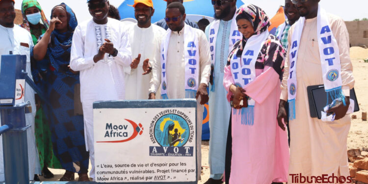 Moov Africa Tchad transforme la soif en espoir pour les veuves et orphelins à Kléssoum