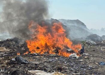 Tchad : les objets illicites saisis partent en fumée