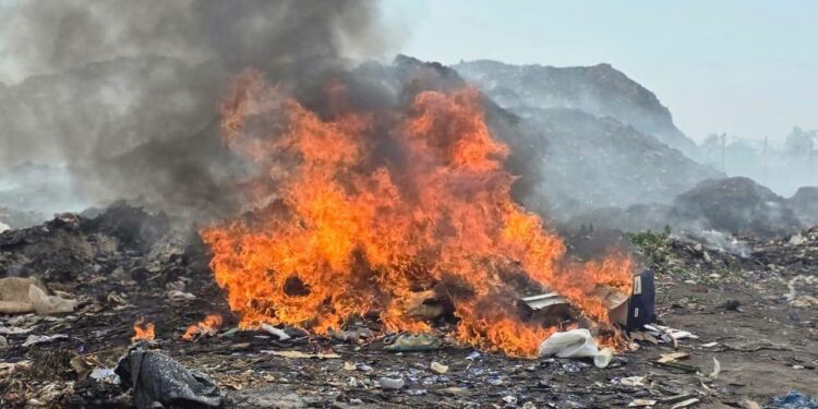 Tchad : les objets illicites saisis partent en fumée