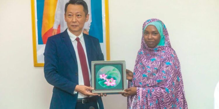 Tchad : La Ministre de l’aviation civile reçoit une délégation de Red Flag Industrial Limited