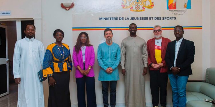 Tchad : Séance de travail entre le Ministre de la jeunesse et le représentant du PNUD