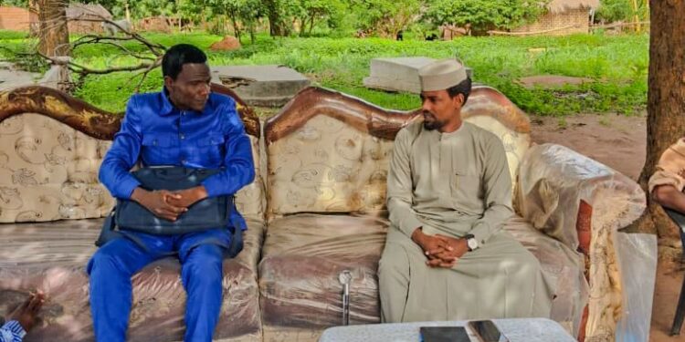 Moyen-Chari : Le préfet de Moula en tournée pour le recensement et la cohésion sociale