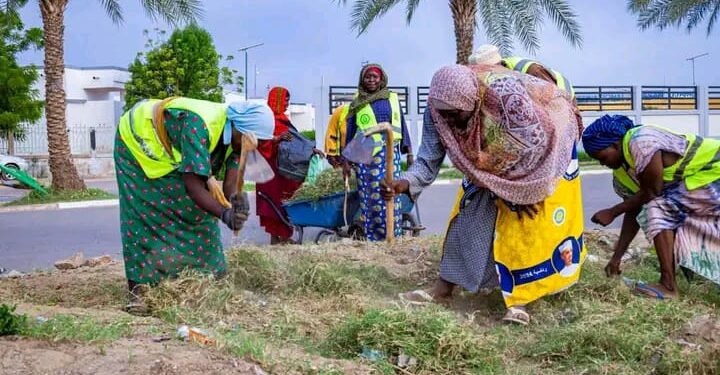 N&rsquo;djamena : La Mairie Centrale renforce l&rsquo;assainissement autour de l&rsquo;aéroport Hassan Djamous
