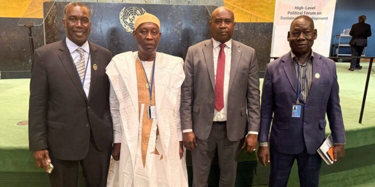 Diplomatie : le Tchad au Forum politique de haut niveau à New York, le Président du CESCE plaide pour des actions concrètes en faveur des ODD