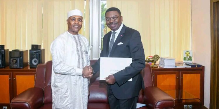 Tchad : Le Ministre d&rsquo;État Dr Abdoulaye Sabre Fadoul porteur d&rsquo;un message du Chef de l&rsquo;État à son homologue camerounais