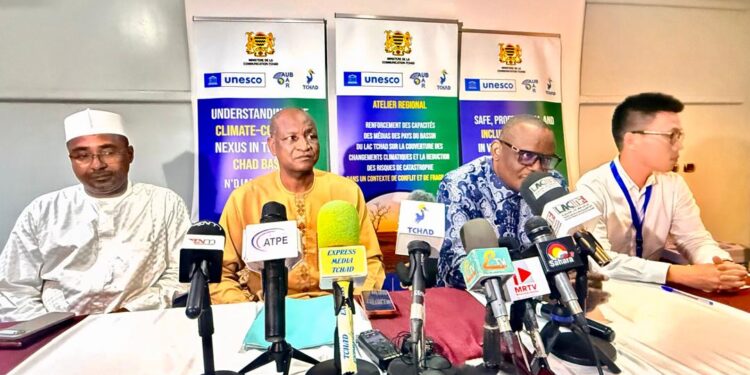Tchad : Clôture de l’atelier régional sur le climat et les risques de catastrophe pour les professionnels des médias