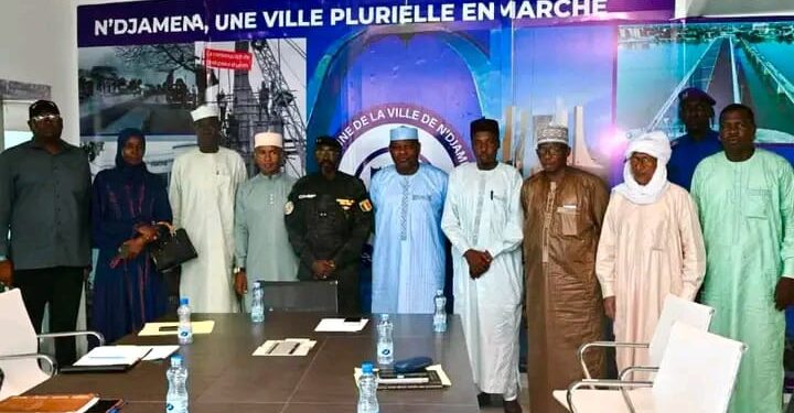 N&rsquo;Djaména : Le Maire  de Ville soutient l&rsquo;intégration de la police municipale de taekwondo des FDS