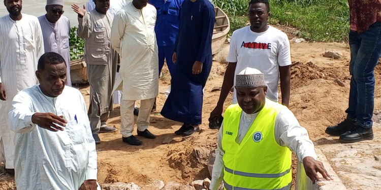 N’Djaména : L’exutoire de Hilton au centre de l’attention de la Mairie pour une meilleure gestion des eaux