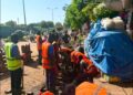 N’Djaména : Après la pluie, la Voirie à pied d&rsquo;œuvre pour faciliter l&rsquo;évacuation des eaux
