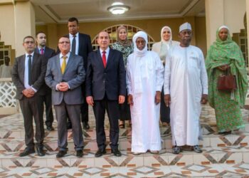 Tchad : Le président du CESCE et son homologue du CNESE d&rsquo;Algérie reçus par l&rsquo;ancien président de la République, S.E. Goukouni Weddeye