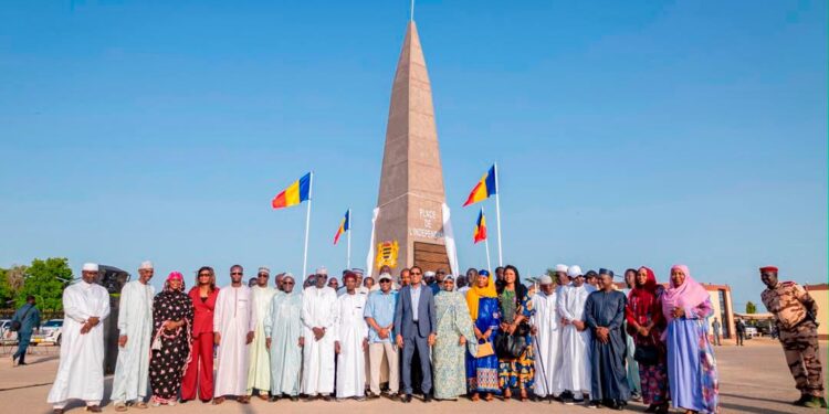 N’Djaména : réception des nouveaux aménagements urbains aux abords du Palais présidentiel