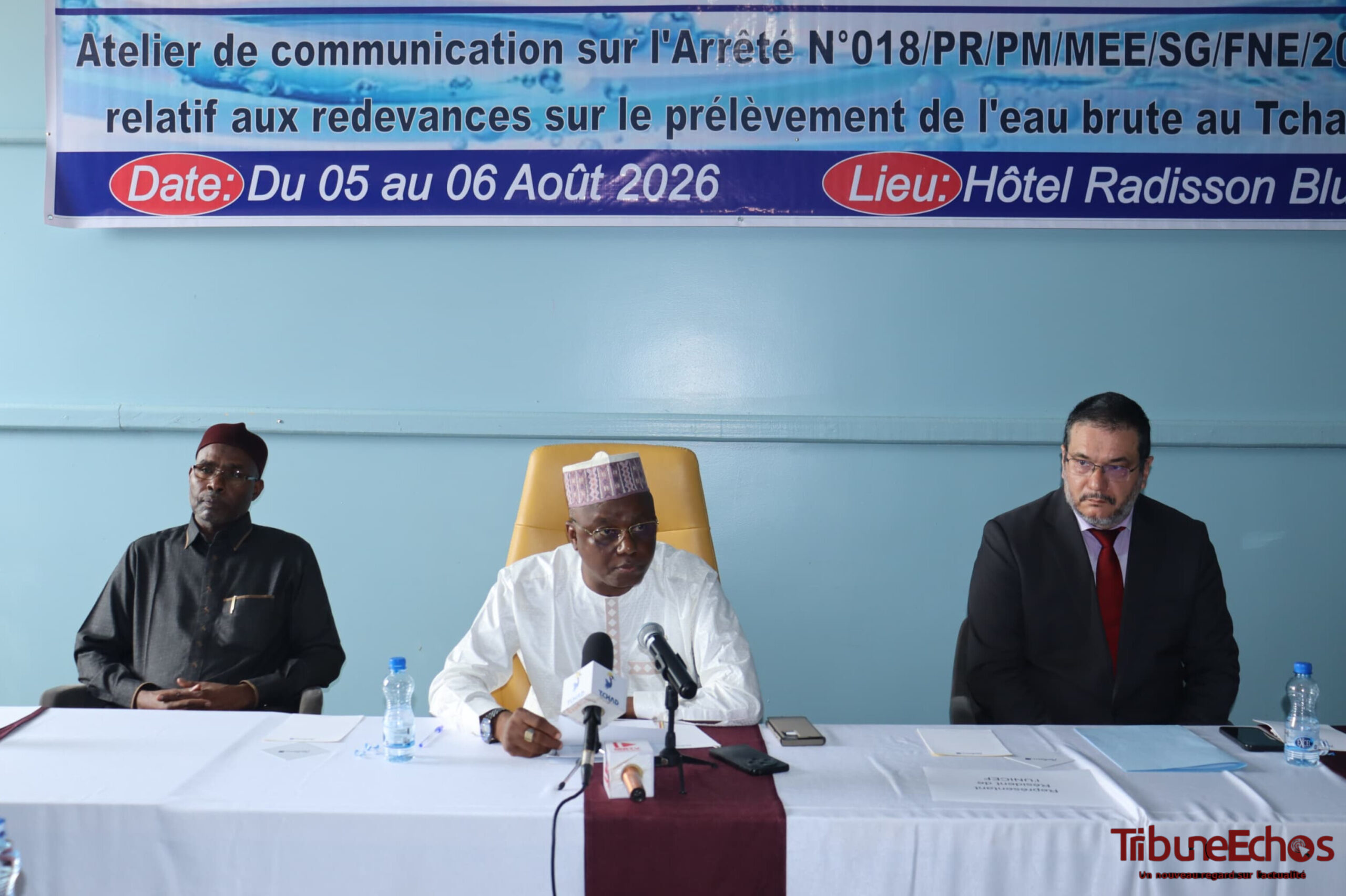 Tchad : Ouverture de l&rsquo;atelier sur l&rsquo;application des redevances de l&rsquo;eau brute