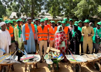 Tchad : Le RPC répond à l’appel du Président de la République par une opération de salubrité à l’École Repos