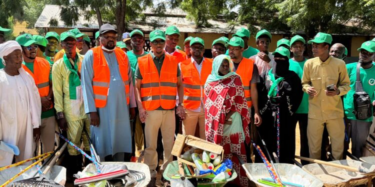 Tchad : Le RPC répond à l’appel du Président de la République par une opération de salubrité à l’École Repos