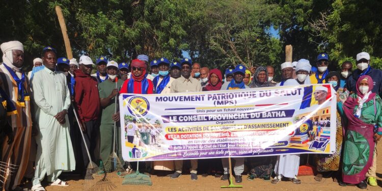 Batha : Le MPS lance une campagne d’assainissement dans les écoles d’Ati