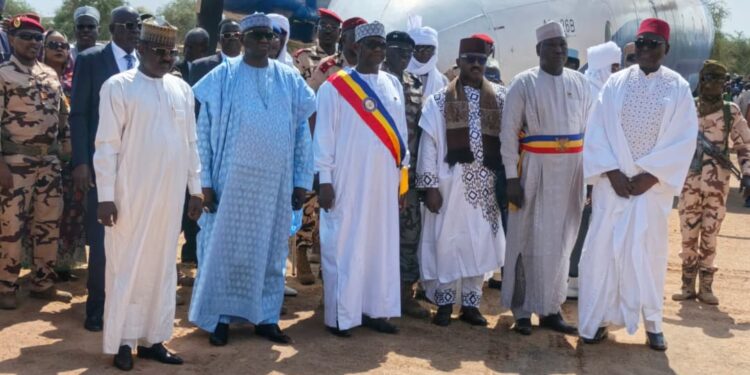 Guera : Le Vice-Premier Ministre accueilli à Mongo pour le Forum des Chefferies Traditionnelles